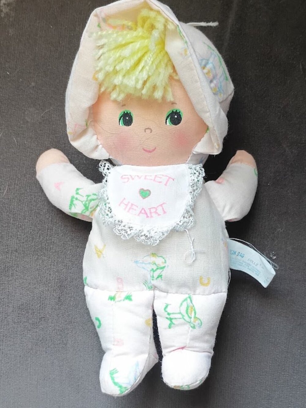 Vintage Knickerbocker "Sweet Heart" Beanbag Doll